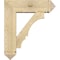 Ekena Millwork Balboa Arts and Crafts Rough Sawn Bracket w/ Offset Brace, Douglas Fir, 8"W x 26"D x 30"H BKT0806X26X30BOA03RDF - alternate 2